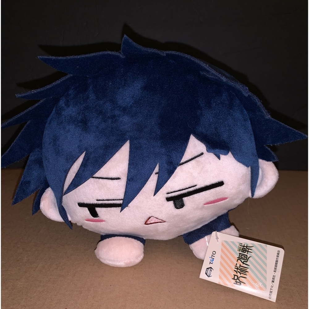 Jujutsu Kaisen Anime Megumi “Meh” Chubby Potato Shape Large Plushie from Japan